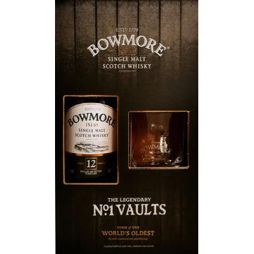 Bowmore 12 Years Old no.1 Vaults (gift pack)